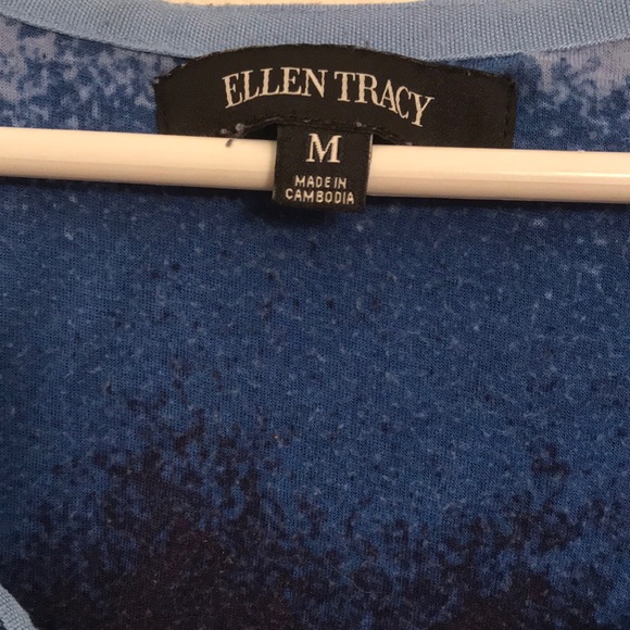 Ellen Tracy medium blue nightgown / chemise - Picture 2 of 4